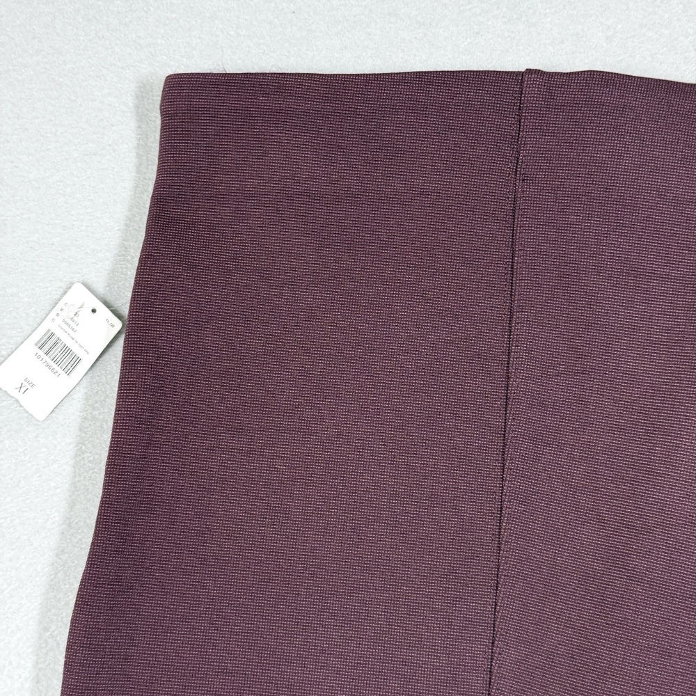 Maeve Anthropologie Pants Womens XL Poppy Kick Flare Pull On Pant Cocoa Plum NWT - Picture 9 of 15